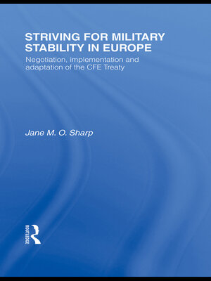 cover image of Striving for Military Stability in Europe